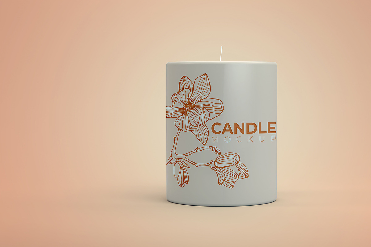 Candle Mockup, a Household Mockup by McLittle Stock (Photo 2 of 6)