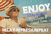 Seaside Script Duo, a Script Font by Letter Fresh (Thumbnail 3 of 12)