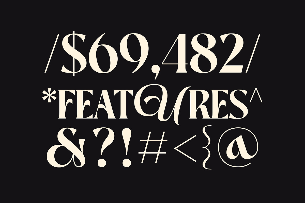 Haerins Glamor, a Serif Font by INKSUN™ (Photo 7 of 9)