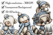 Whimsical Winter Clipart, an Illustration by Libby Wishes (Thumbnail 7 of 8)