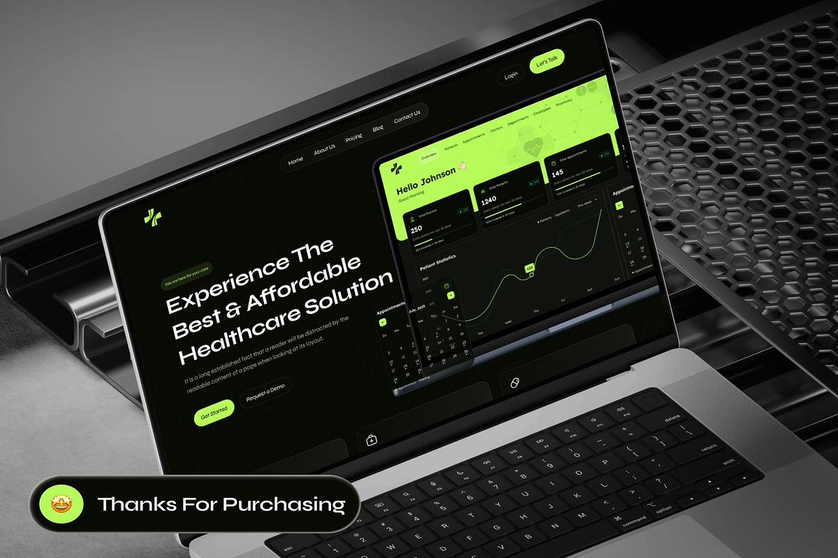 Prinstin SaaS Medical Website Framer, an UI Kit Template by Lumina_ui_ux202 (Photo 10 of 10)