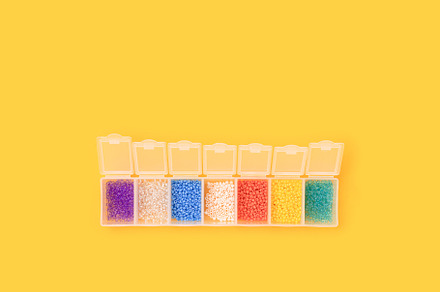 Multicolored beads, an Arts & Entertainment Photo by rorygez fresh