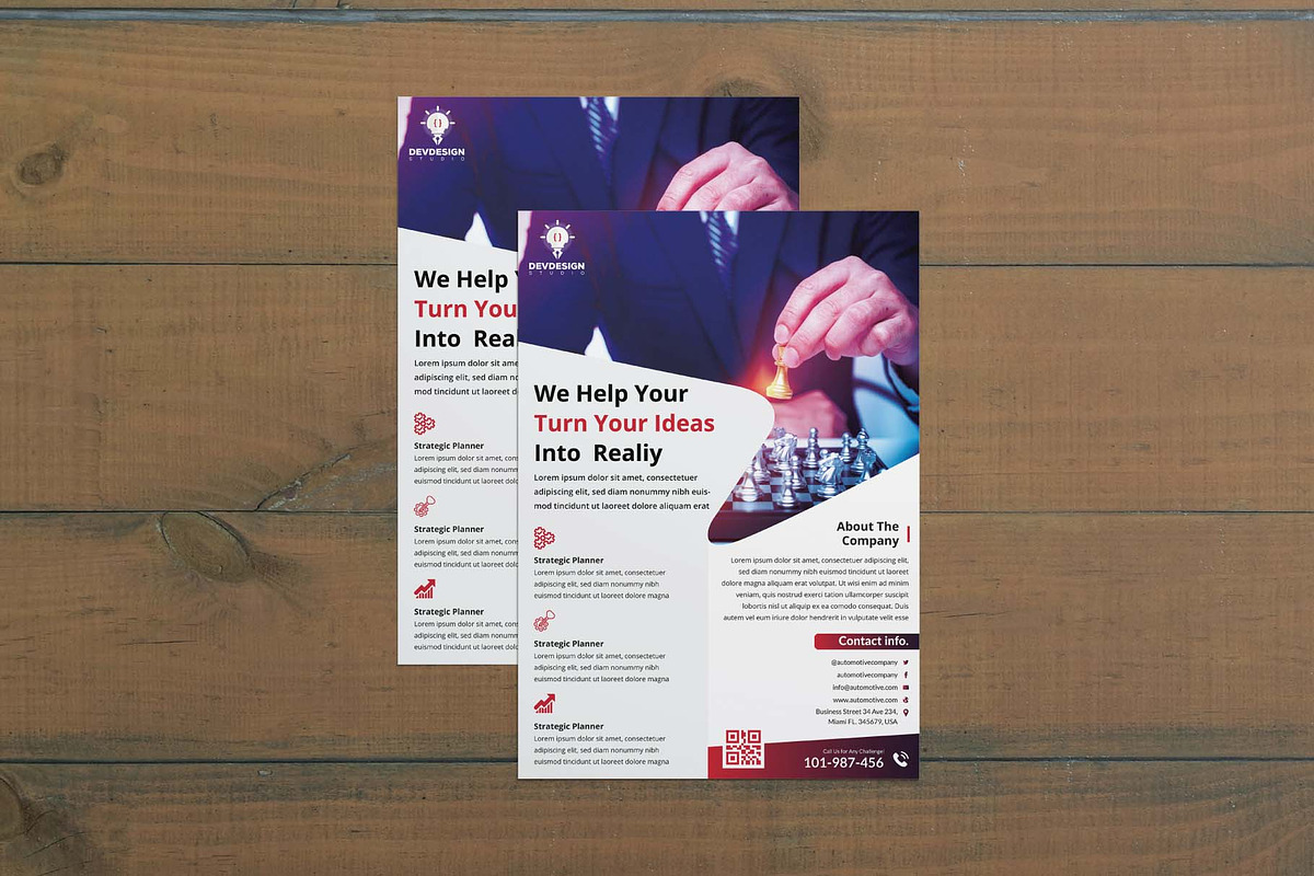 Corporate Business Flyer, a Flyer Template by litoondev (Photo 2 of 3)