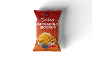 Snack Packaging Mockup, a Product Mockup by Mockupfit (Thumbnail 5 of 9)