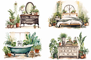 Cozy Home Interior, a Decorative Illustration by artsy-fartsy (Thumbnail 3 of 7)