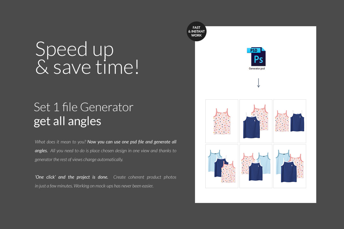 Baby Girl Tank Top Bikini Mock-ups, a Shirt Mockup by Mocca Mockups Store (Photo 2 of 2)