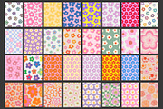 GROOVY PATTERNS. Y2K VECTOR TEXTURES, a Pattern Graphic by craftlove (Thumbnail 3 of 13)