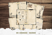 Cabinet of Curiosities junk journal, a Decorative Illustration by meribela (Thumbnail 2 of 7)