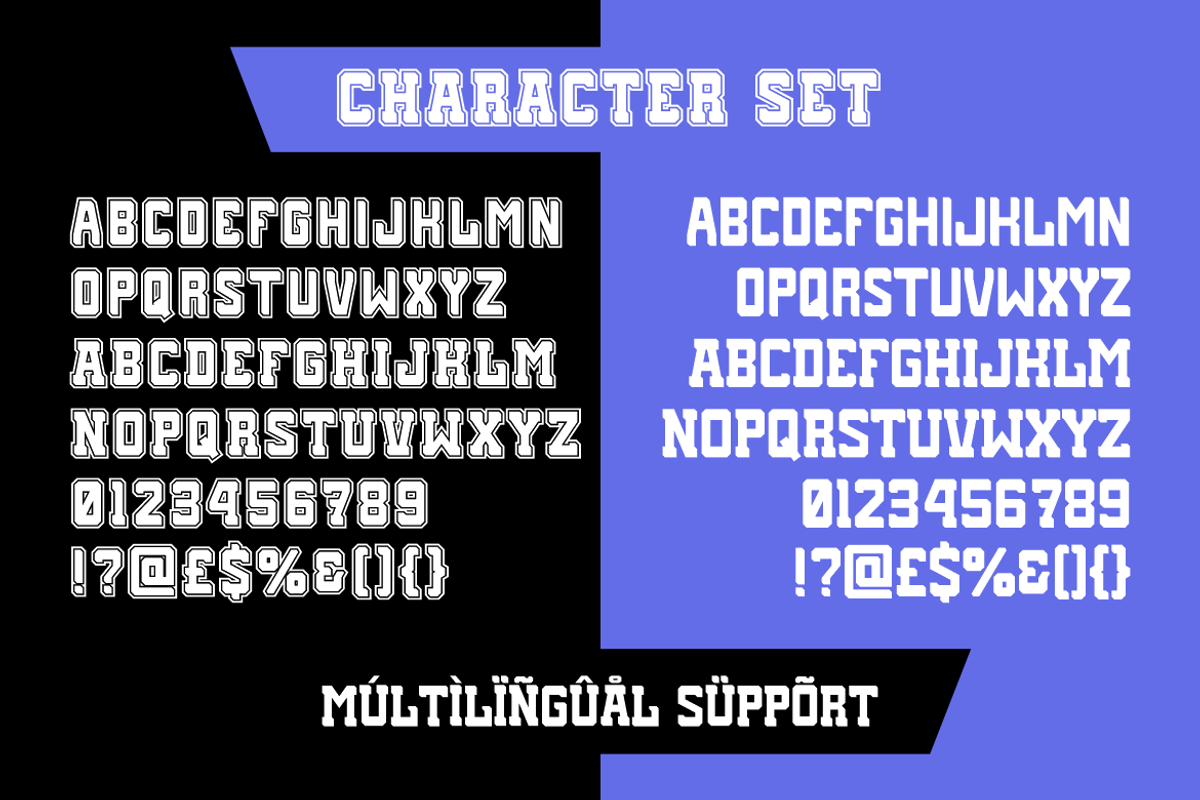 Rugby Squad - Rugby Sport Font, a Font by PutraCetol Studio (Photo 5 of 5)