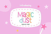 Magic Dust Playful Display Font, a Sans Serif Font by Sparkle & Speckle (Thumbnail 1 of 6)