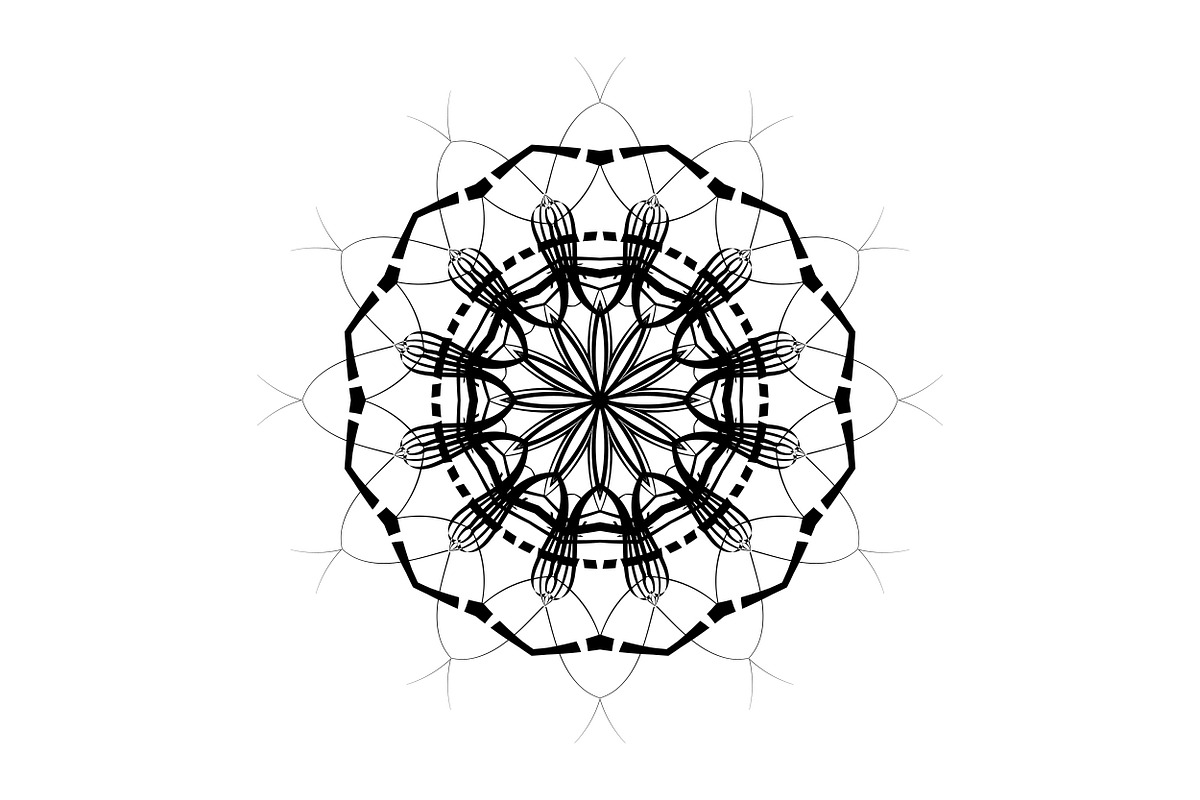 Premium Mandala Illustration Pack, a Decorative Illustration by NJ Himel (Photo 74 of 101)