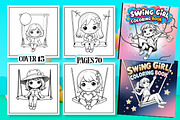 Cute Swing Girl Coloring Book, an Arts & Entertainment Photo by Wow Magic (Thumbnail 3 of 3)