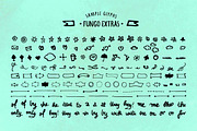 FUNGO EXTRAS (150 Glyphs), a Symbol Font by Magdalena Boffito (Thumbnail 1 of 5)