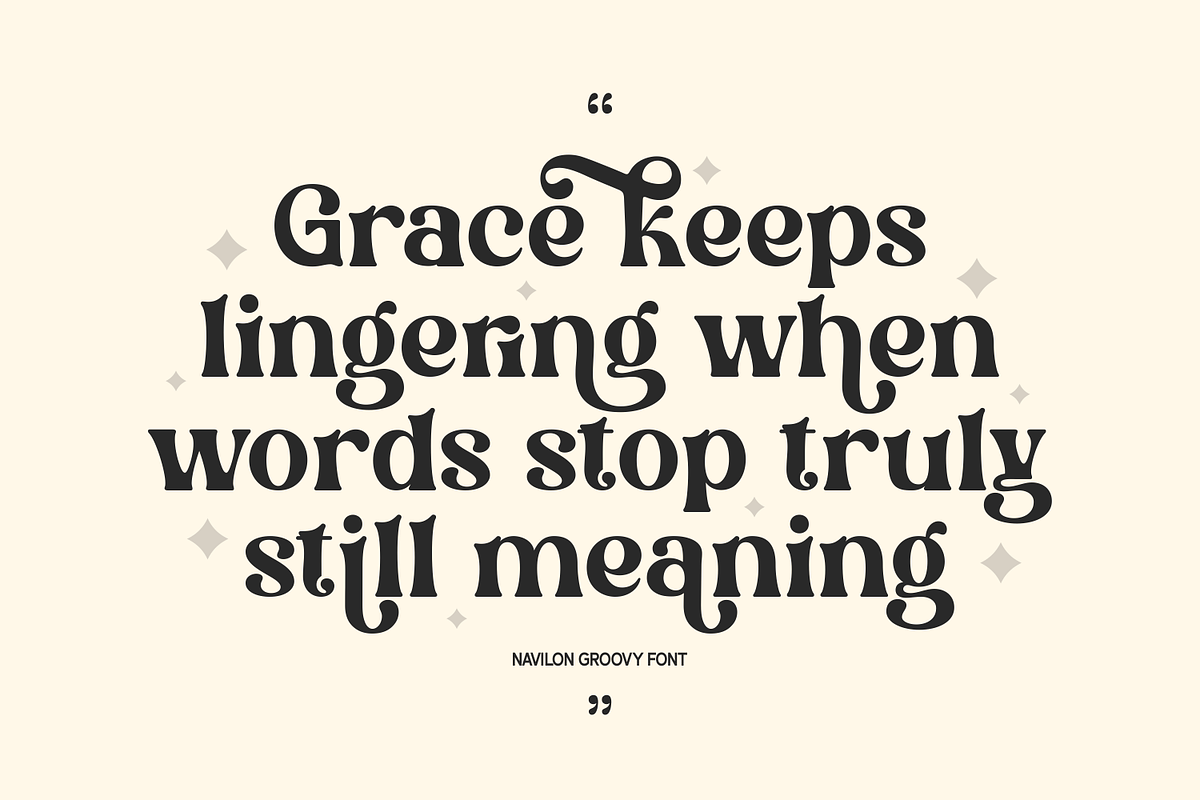 Navilon - Bold Retro Font, a Serif Font by Rahagita Studio (Photo 2 of 8)