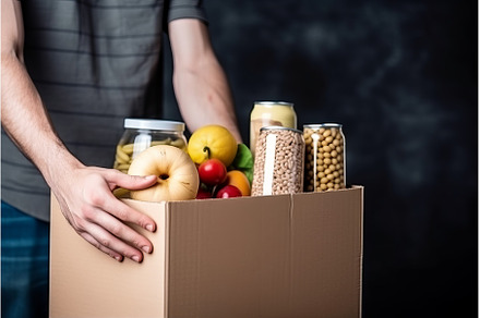 Food from the supermarket in, a Food & Drink Photo by Ylivdesign