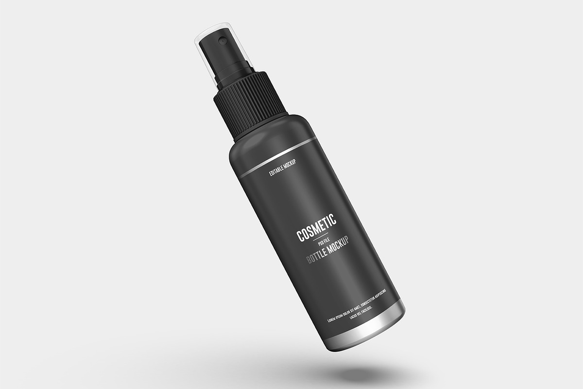 Cosmetic Spary Bottle Mockup, a Product Mockup by graphypix (Photo 4 of 4)