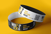 Event Wristband Mockup Sets, a Bottom Mockup by Artnivora.Std (Thumbnail 3 of 4)