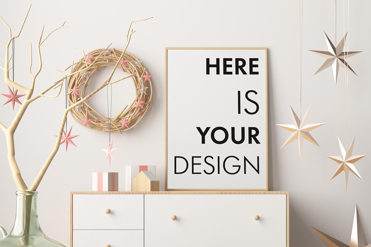 30 CHRISTMAS MOCKUPS. MEGABUNDLE, a Print Template by FilL239 (Photo 23 of 31)