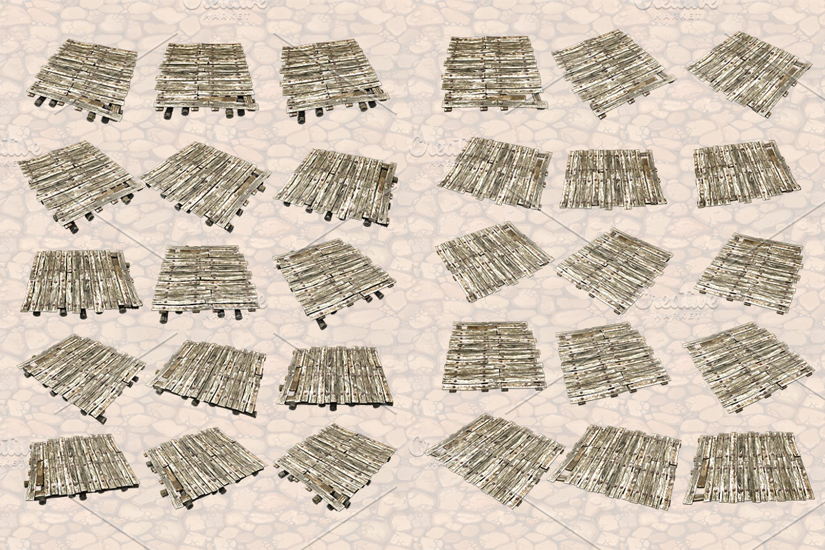 Isometric Ancient City Pack, an Object Graphic by Beatheart Creative Studio (Photo 38 of 77)