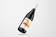 Wine Bottle Mockup, a Packaging Mockup by Mockupdaddy (Thumbnail 10 of 22)