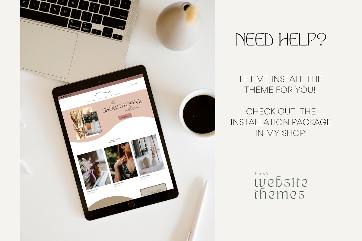 Shopify Theme Bundle | Boho Wave, a Templates & Theme by Easy Website Themes (Photo 10 of 10)