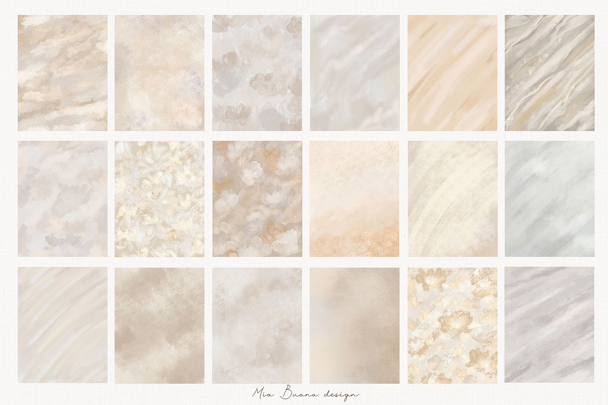 Painted Texture Backgrounds Bundle, a Background Graphic by Mio Buono (Photo 33 of 54)