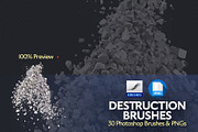 Destruction PS Brushes and PNGs, a Brush Add-On by Creative Graphics (Thumbnail 2 of 5)