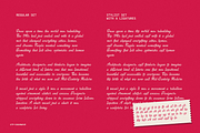 Sugarwave - Retro Script Font, a Script Font by Typeparties (Thumbnail 5 of 9)