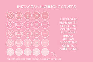 Pink Instagram Mega Bundle