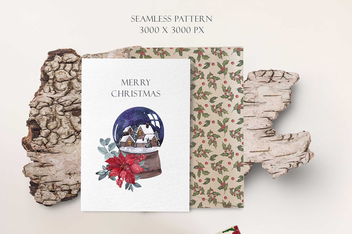 Christmas Creator. Watercolor season, a Decorative Illustration by ma_i_vi (Photo 19 of 21)