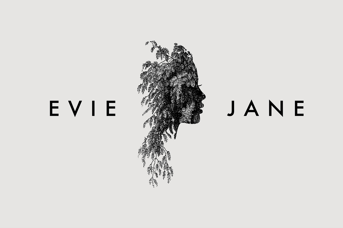 DOUBLE EXPOSURE VECTOR LOGO KIT, a Branding & Logo Template by Tropical Type (Photo 3 of 10)