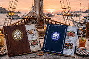 Pirate Skull Restaurant Logo, a Branding & Logo Template by Atlantis X Nurman Arbai (Thumbnail 1 of 3)