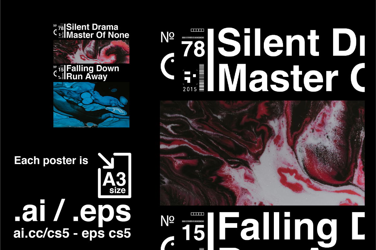 10 Fully Editable Typographic Poster, a Graphic by NoSpoon Design (Photo 7 of 8)