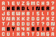 Headliner, a Font by BeiaSmith-Shaw (Thumbnail 1 of 3)