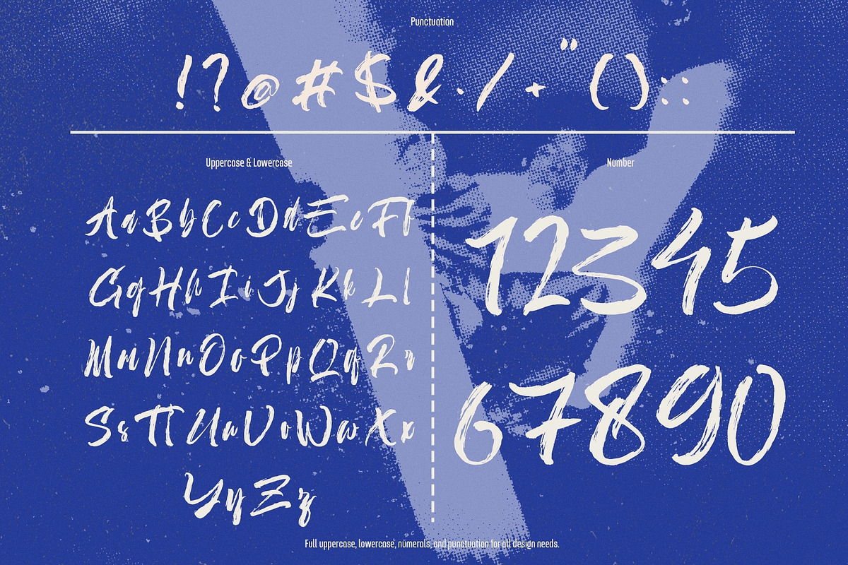 Ensticha - Dry Brush Script, a Handwritten Font by Inviline.co (Photo 3 of 9)