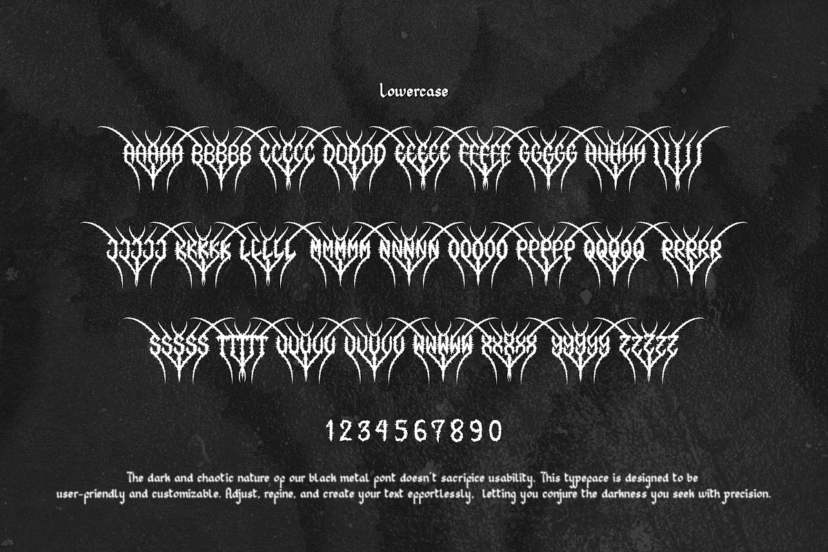 Regolax | Black Metal Font, a Blackletter Font by Denustudios (Photo 11 of 12)