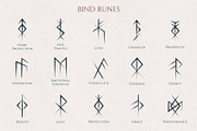 Hand drawn Viking Runes & Symbols, a Decorative Illustration by KirillsWorkshop (Thumbnail 6 of 9)