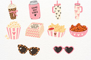 Girly American Football Season PNG, a Sport Illustration by SugarCloudStudioArt (Thumbnail 6 of 6)