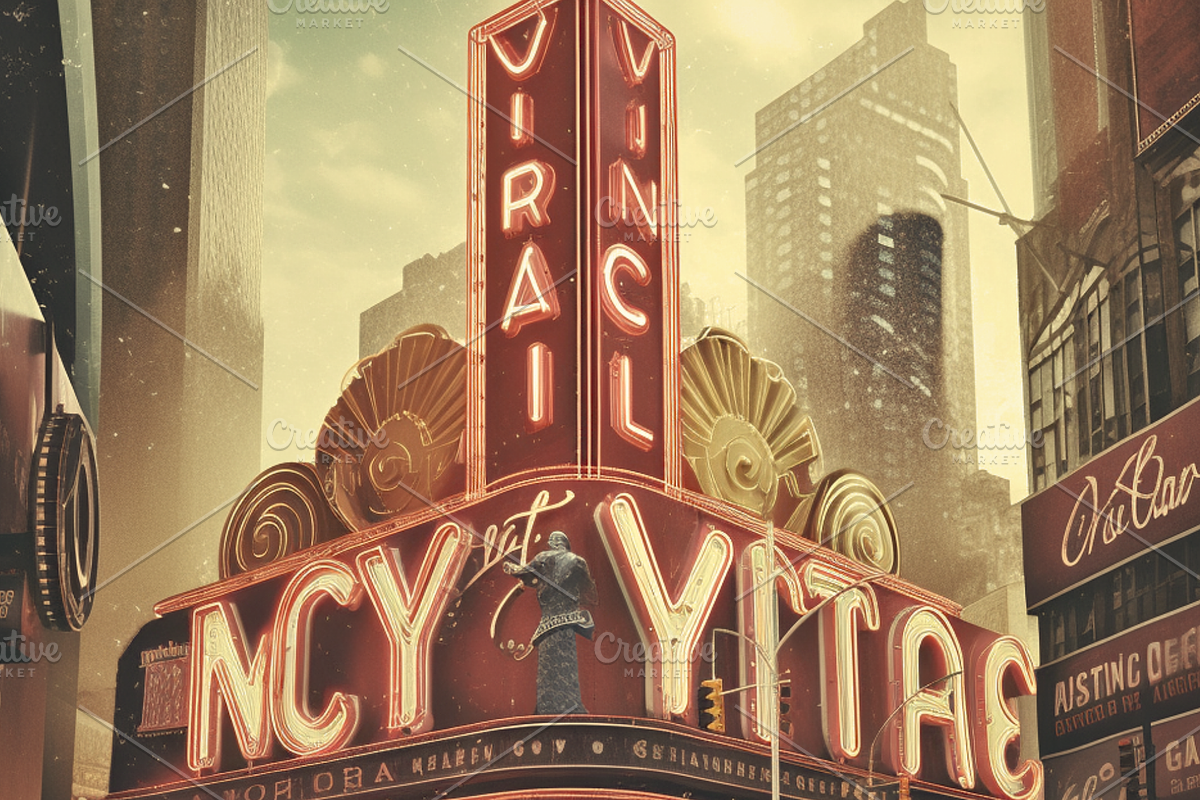Vintage Graphics Collection: 10 PNG, a Texture Graphic by Simona Meleca (Photo 6 of 10)