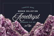 Amethyst Borders - Gemstone Edges, an Object Graphic by Turning Moss (Thumbnail 1 of 8)