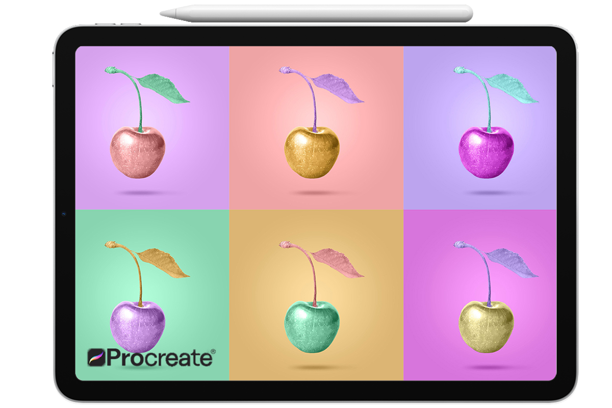 Color Swatches for Procreate, a Palette Add-On by FaeryDesign (Photo 1 of 3)