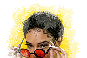 Portrait Pixelate Paint Effect, an Action Add-On by liptouse (Thumbnail 6 of 7)