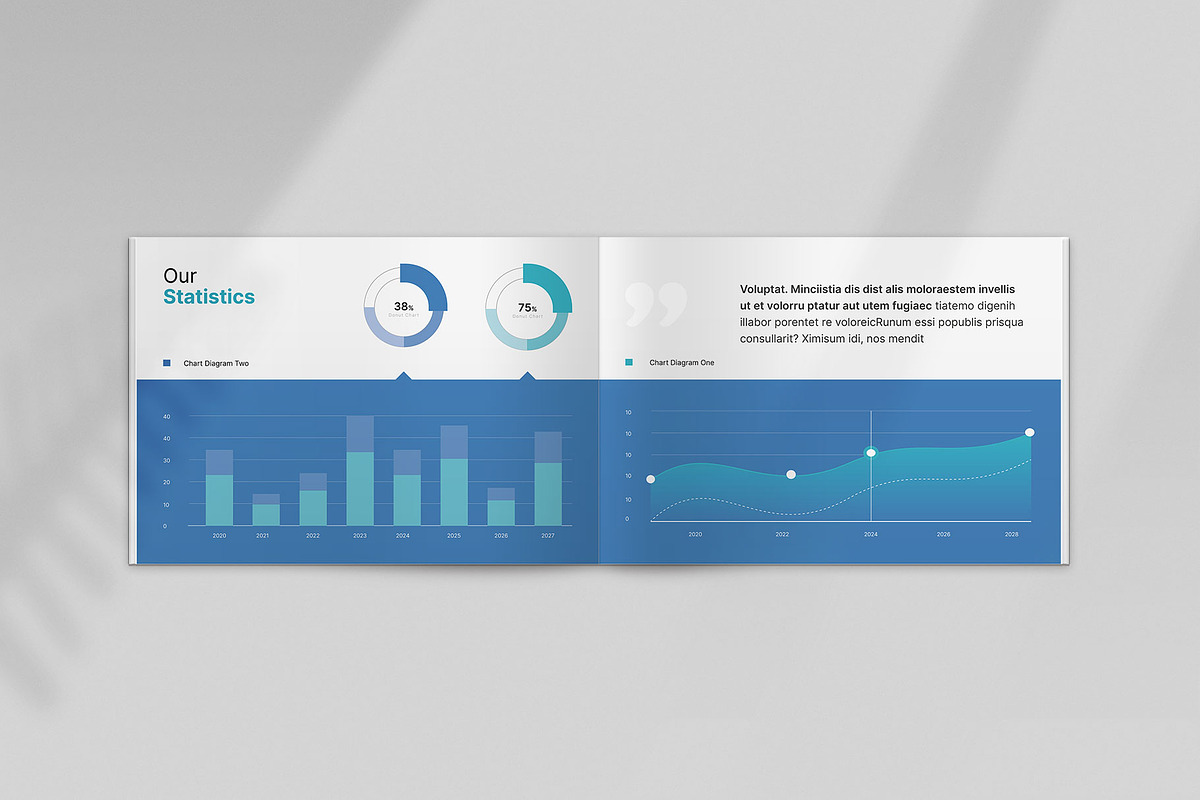 Corporate Company Profile, a Brochure Template by KreateTribe (Photo 8 of 10)