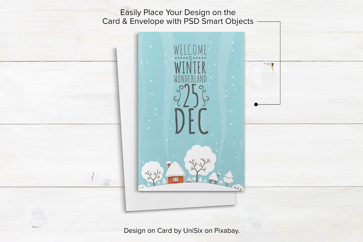 4x6 Greeting Card Mockup Set - PSD, a Household Mockup by MelissaBMockups (Photo 2 of 12)