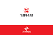 logo with the letter N, a Branding & Logo Template by Indigo Graphic Shop (Thumbnail 1 of 4)