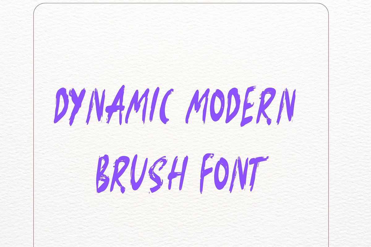 Bread Pitt: Modern Brush Font, a Script Font by PaperMoon (Photo 5 of 6)