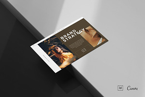 Brand Strategy CANVA InDesign Layout