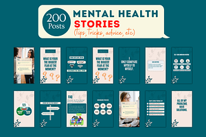 Mental Health - Canva Templates