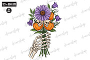 Vintage Skeleton Halloween Sublimati, an Illustration by CreationArt (Thumbnail 1 of 4)