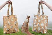 One-Line Minimalist face Patterns, a Pattern Graphic by one-touch (Thumbnail 3 of 18)